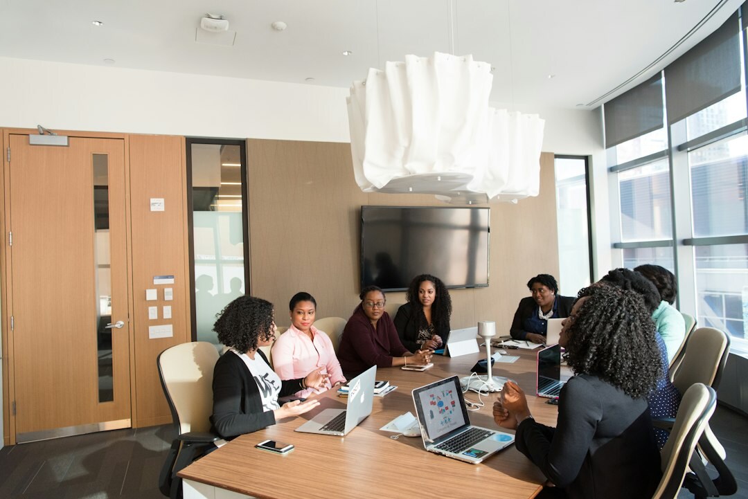 team discussion in meeting
