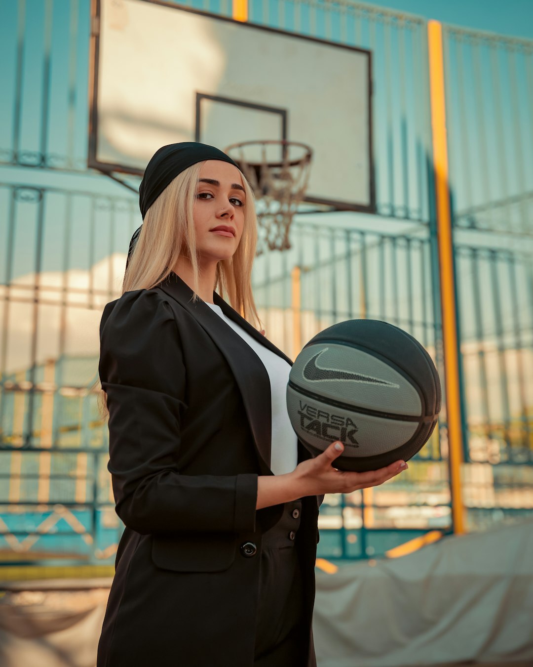 Portrait of a Czech woman negotiation trainer smiling
